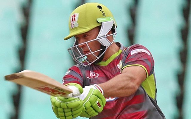 AB de Villiers scored his second fifty of the season for the Tshwane Spartans