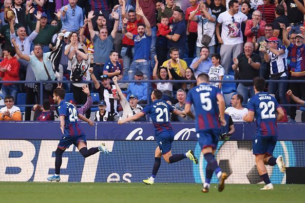 Levante defeated Barcelona 3-1