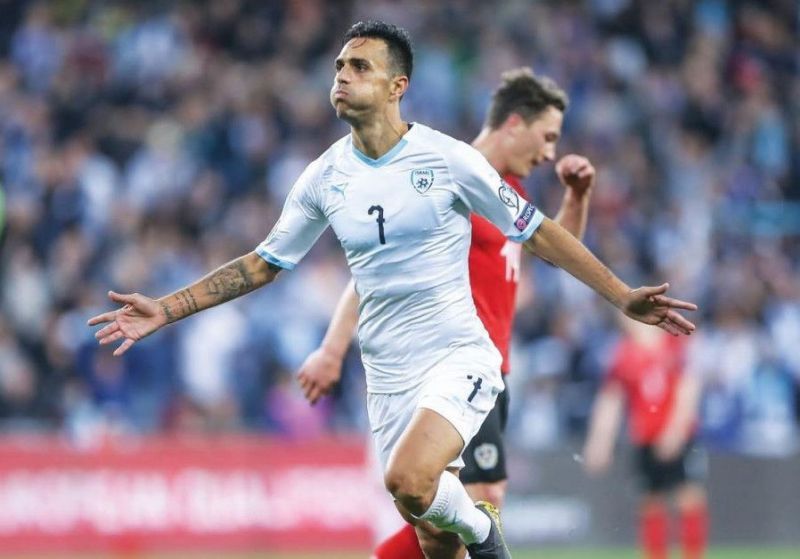 Eran Zahavi scored 11 goals despite Israel&#039;s generally poor showing