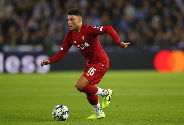 Alex Oxlade Chamberlain had been on the scoresheet against Genk in Belgium.