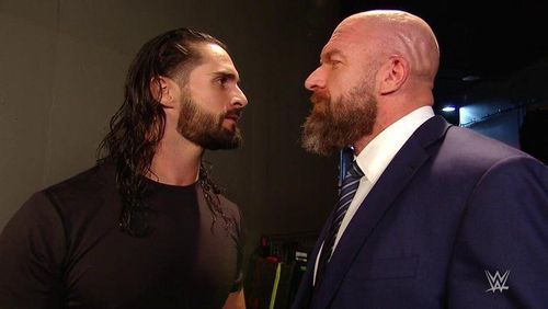 Seth Rollins and Triple H