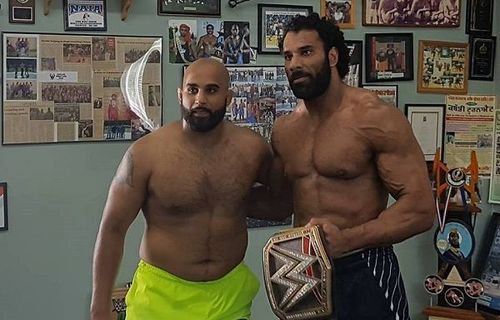 Arjan Singh Bhullar and Jinder Mahal