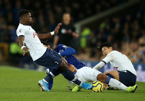 A nasty injury to Andre Gomes marred the game