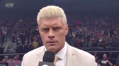 Cody Rhodes on this week's AEW Dynamite