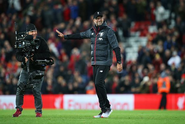 Jurgen Klopp&#039;s men ended Manchester City&#039;s unbeaten run in the Premier League in an all-time classic