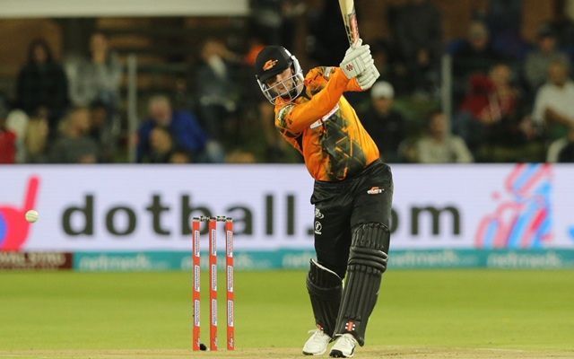 JJ Smuts carried the Nelson Mandela Bay Giants to a good score of 173/6 in the first innings