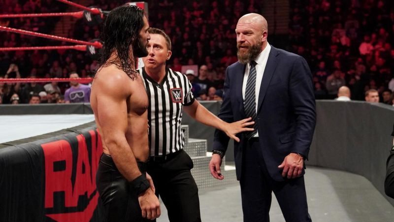 Seth Rollins and Triple H