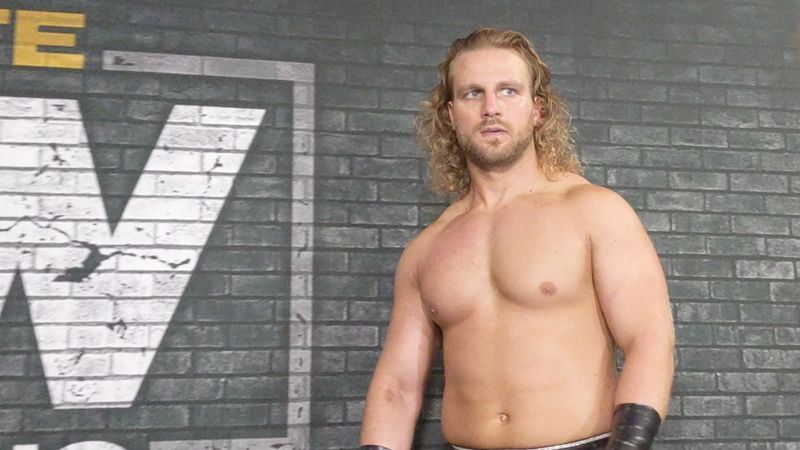 Adam Page was in the first-ever AEW World Title match.