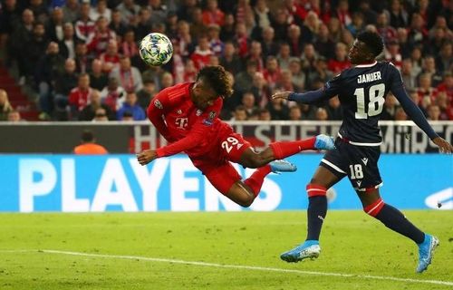 Bayern eased to a 3-0 home win over Crvena Zvezda earlier in the season