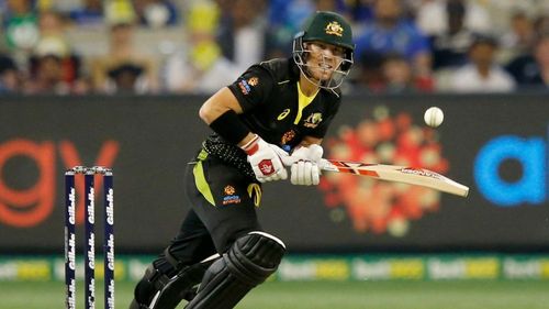 David Warner at the MCG