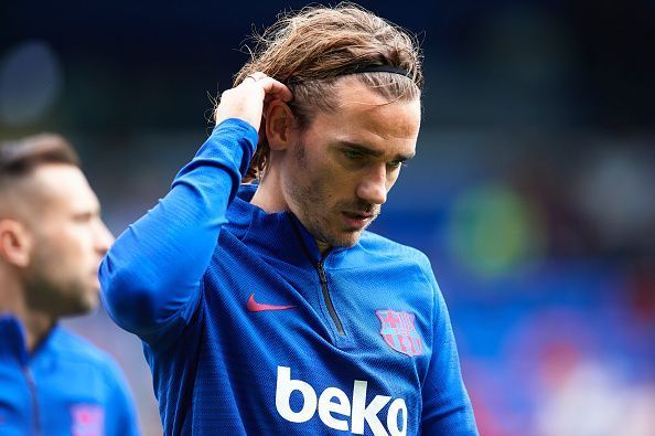 It has been a poor start to life at Camp Nou for Griezmann