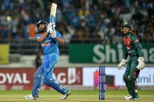 Rohit Sharma launches a colossal maximum.