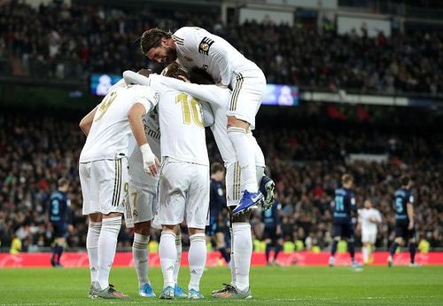 The Galacticos have the chance to confirm their qualification with a win against the French giants.