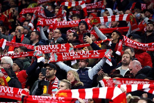 Anfield is expected to be in full voice this Sunday.