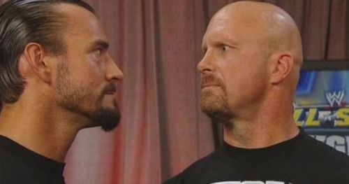 CM Punk and Stone Cold Steve Austin.