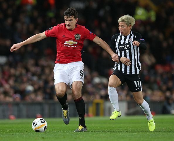 Perhaps not his sternest test, but Maguire was below par against Partizan