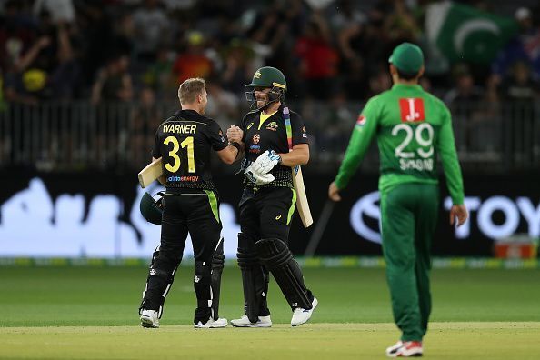 David Warner and Aaron Finch decimated the Pakistan bowlers in the third T20I