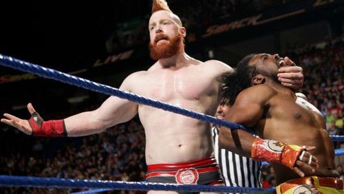 Sheamus and Xavier Woods