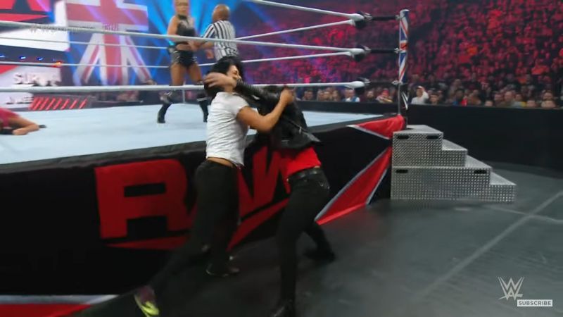 This happened on RAW