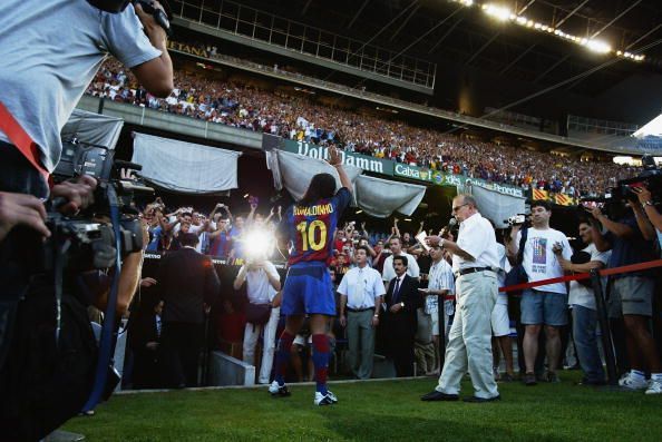 Ronaldinho mesmerised stadiums whenever he played