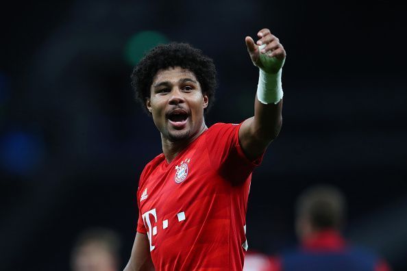 Gnabry was on target for Bayern once again