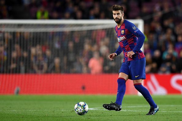 Pique has been below par