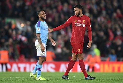 Raheem Sterling and Joe Gomez