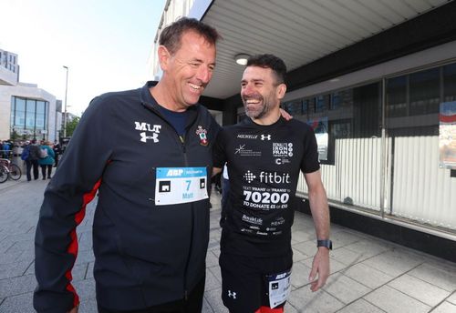 Franny Benali and Matt Le Tissier (Credits: Southampton FC)