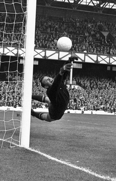 Lev Yashin keeping for his national team