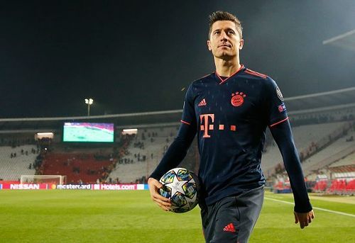 Robert Lewandowksi has admitted he is addicted to scoring goals.