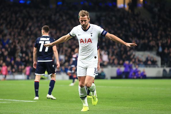 Harry Kane scored a brace against Crvena in Tottenham&#039;s last Champions League game