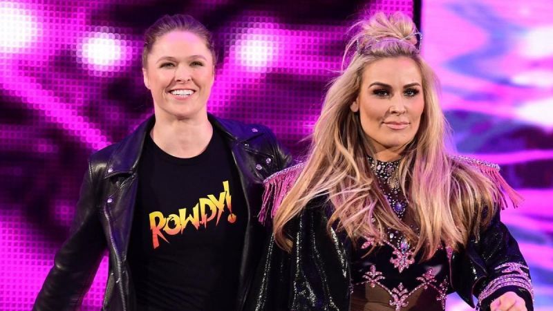 Ronda Rousey and Natalya