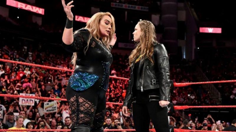 Nia Jax and Ronda Rousey