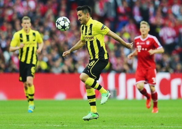 Gundogan made it to the Champions League final in his first season with Borussia Dortmund