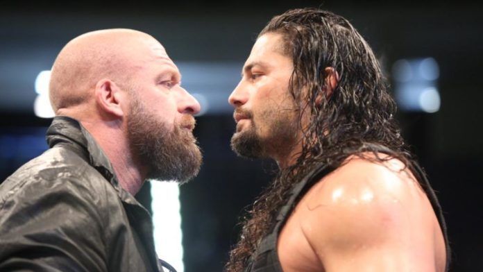 Triple H will come up against Roman Reigns if the creative team gets their way
