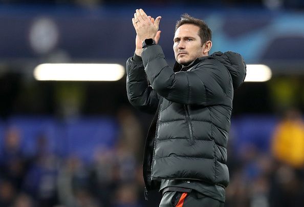 Chelsea boss Frank Lampard