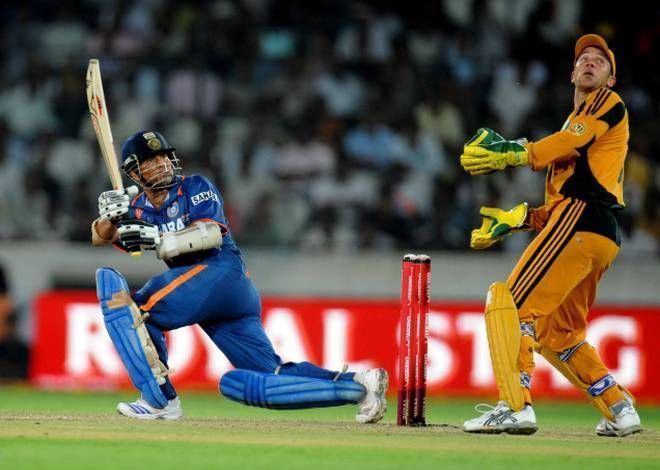 Tendulkar has scored 14 hundreds in a losing cause in ODI's