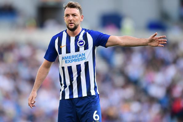 Brighton's players, like midfielder Dale Stephens, make great use of a passing style