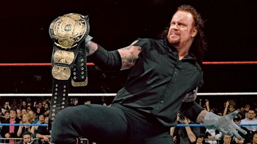 The Undertaker as the WWE Champion