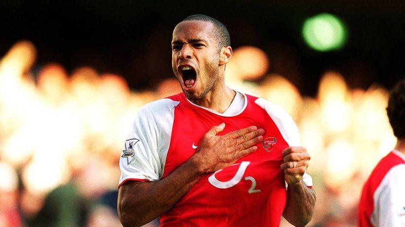 Thierry Henry was brought to England by fellow Frenchman Arsene Wenger in July 1999.