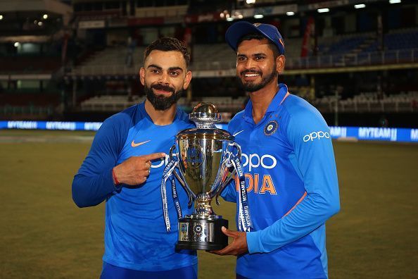 Guiding light: Virat and Shreyas.