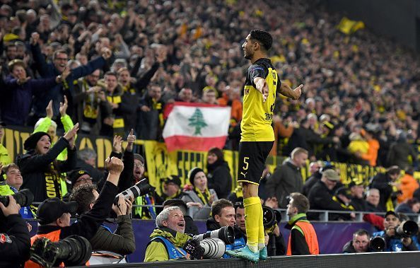 Hakimi scored a brace in Dortmund&#039;s comeback, including the winner