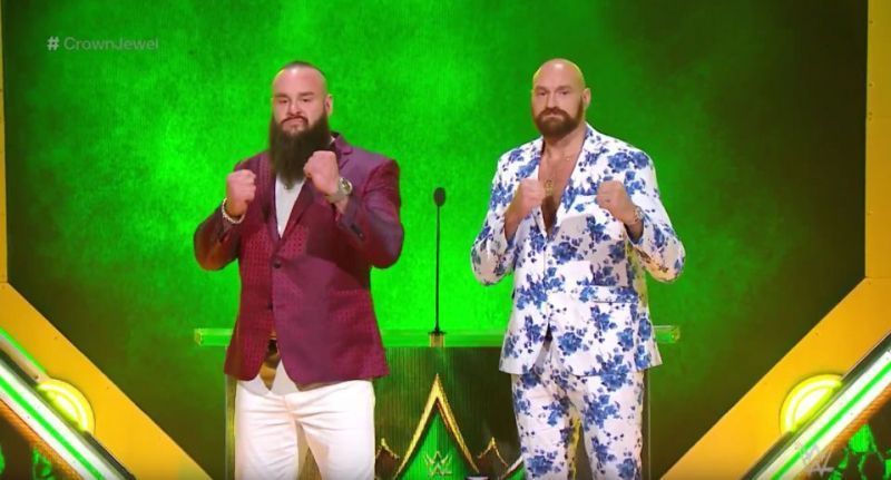 Braun Strowman and Tyson Fury