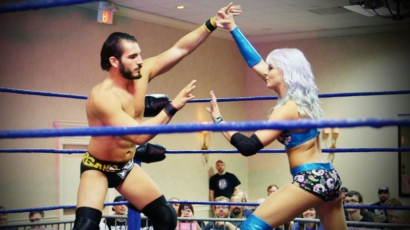 Candice LeRae made a living out of wrestling men