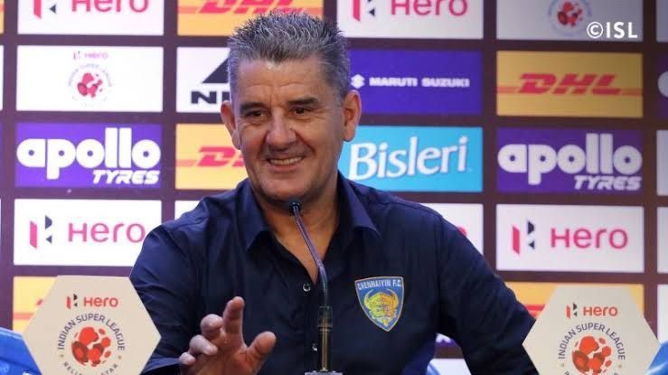 John Gregory during a press conference