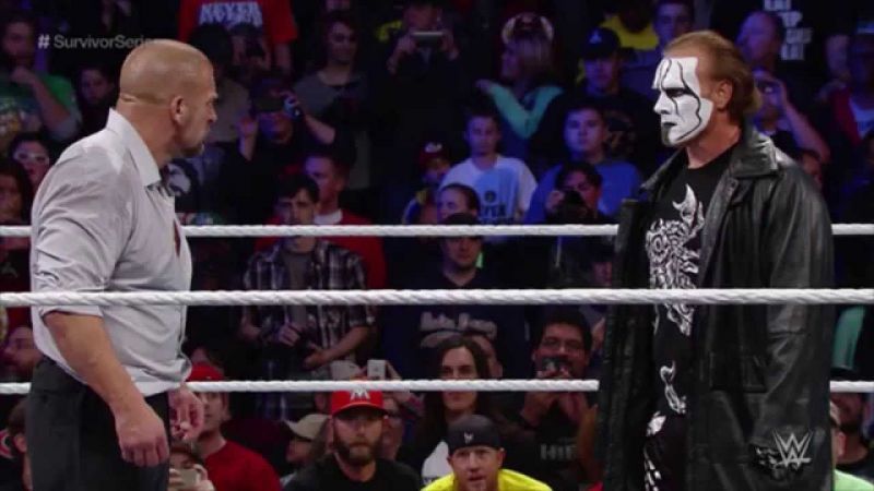 Sting's debut in WWE was a huge surprise to everyone involved