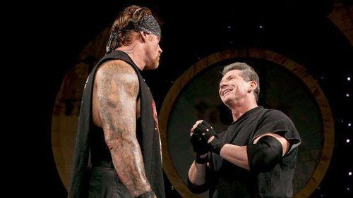 The Undertaker and Vince McMahon