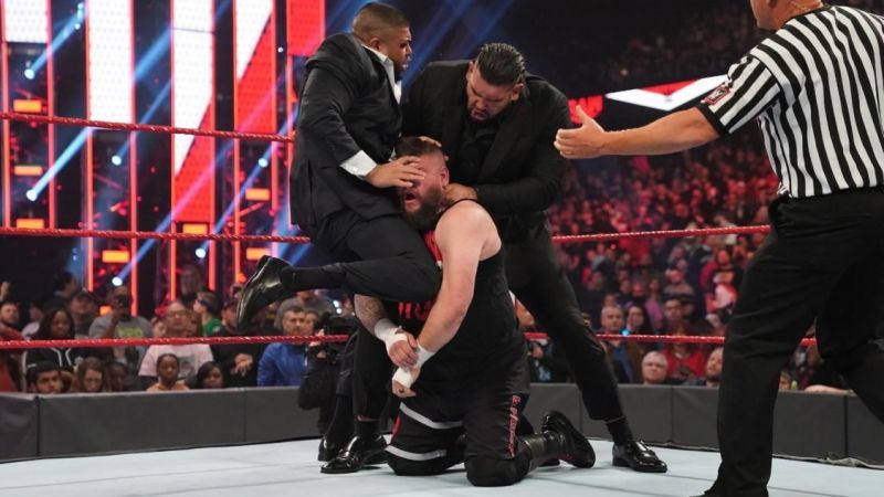 Kevin Owens had a bad Monday after a great night on Saturday