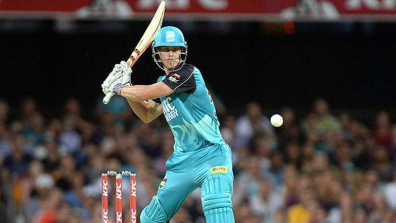 Chris Lynn playing in the Big Bash T20 League