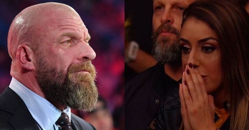 Triple H and Britt Baker